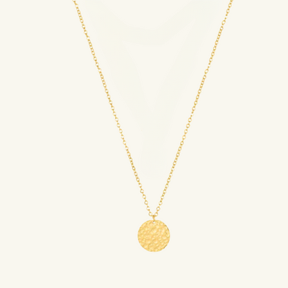 Dainty Disk Necklace