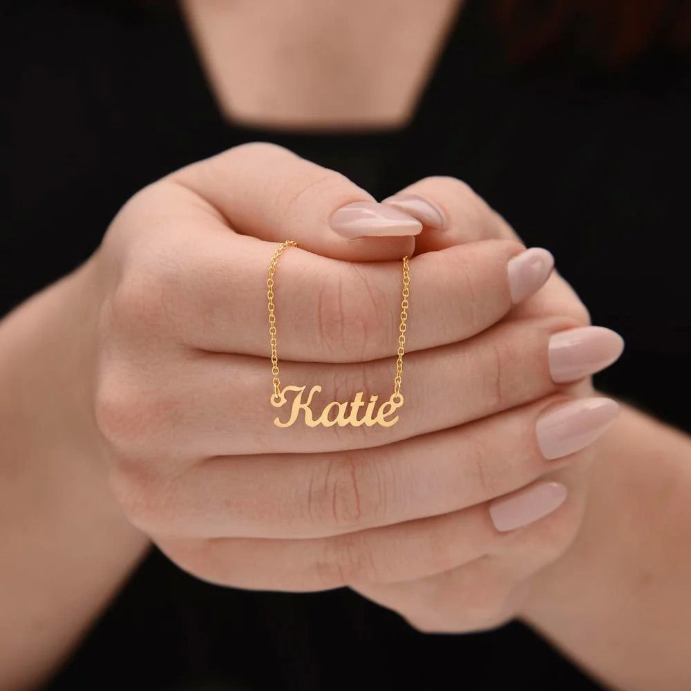 Personalized Name Necklace - Solo