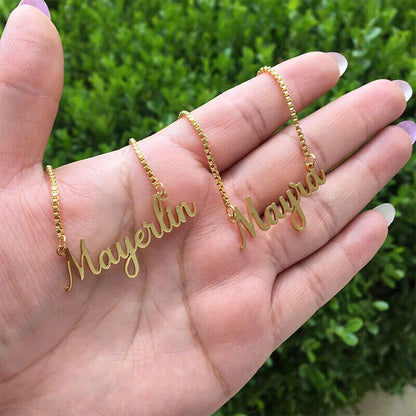 Personalized Name Necklace - Solo