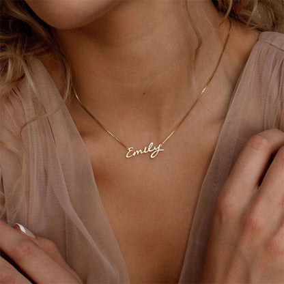 Personalized Name Necklace - Solo