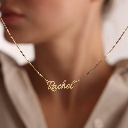 Personalized Name Necklace - Solo