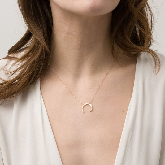 Crescent Moon Necklace