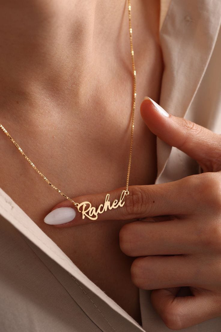 Personalized Name Necklace - Solo