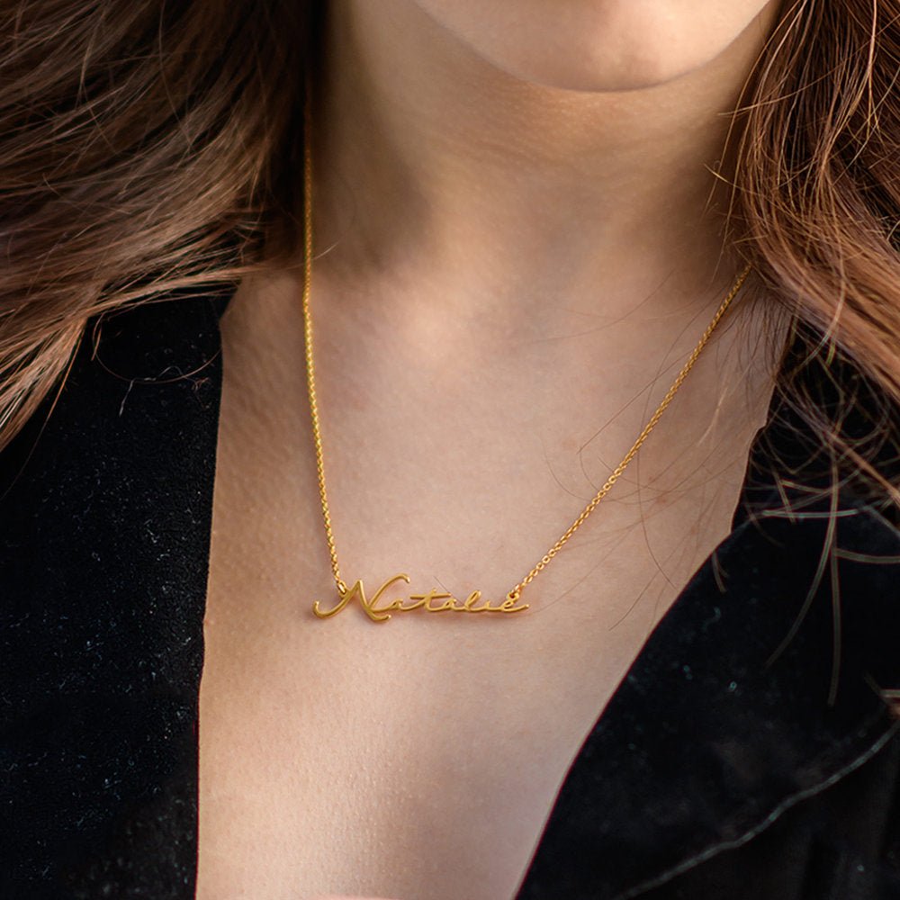 Personalized Name Necklace - Solo